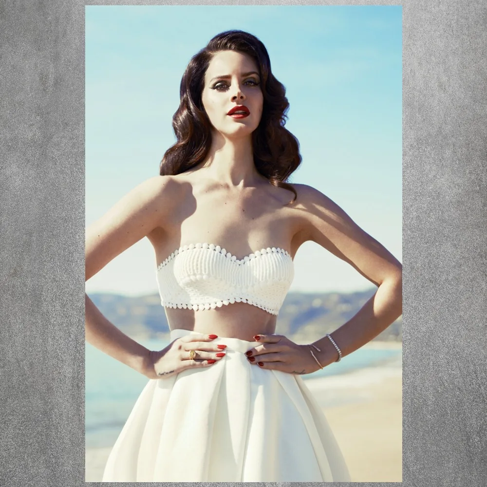 

Lana Del Rey Sexy Canvas Art Print Painting Poster Wall Picture For Living Room Home Decorative Bedroom Decor No Frame