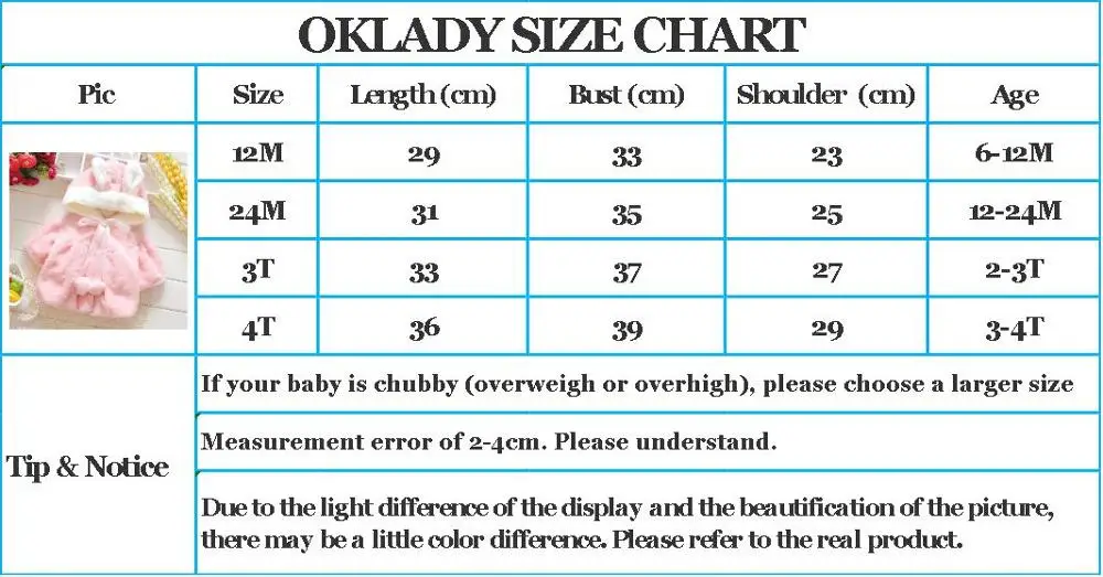 OKLADY/зимнее пушистое пальто для девочек теплый плащ с капюшоном для малышей, хлопковая шаль принцессы, милые плюшевые весенние розовые пальто для маленьких девочек