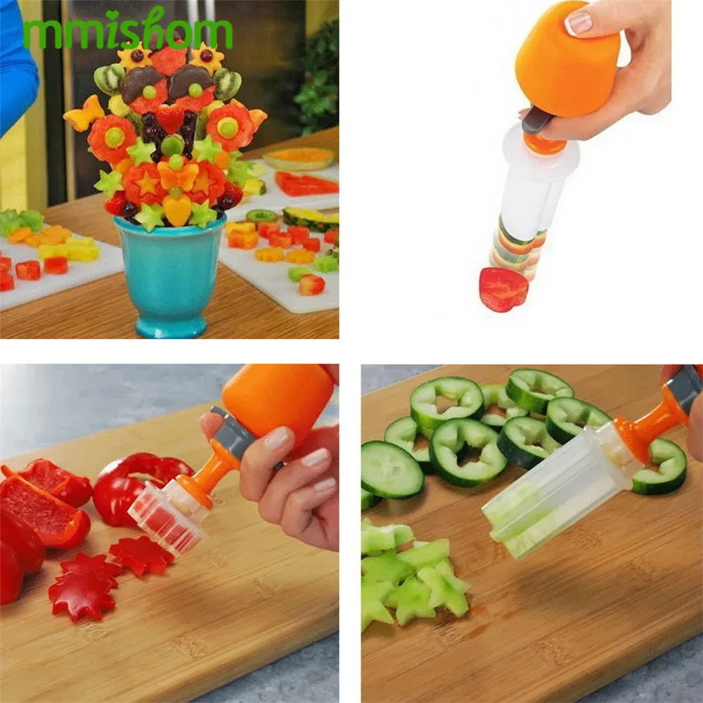 1Pcs DIY Fruit Vegetable Cake Carving Arrangements Model Party Kitchen Accessories Tools DIY