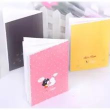 5 шт милый кавайный блокнот с кавайным изображением девушки, цветной корейский стиль, дневник, планировщик, блокнот