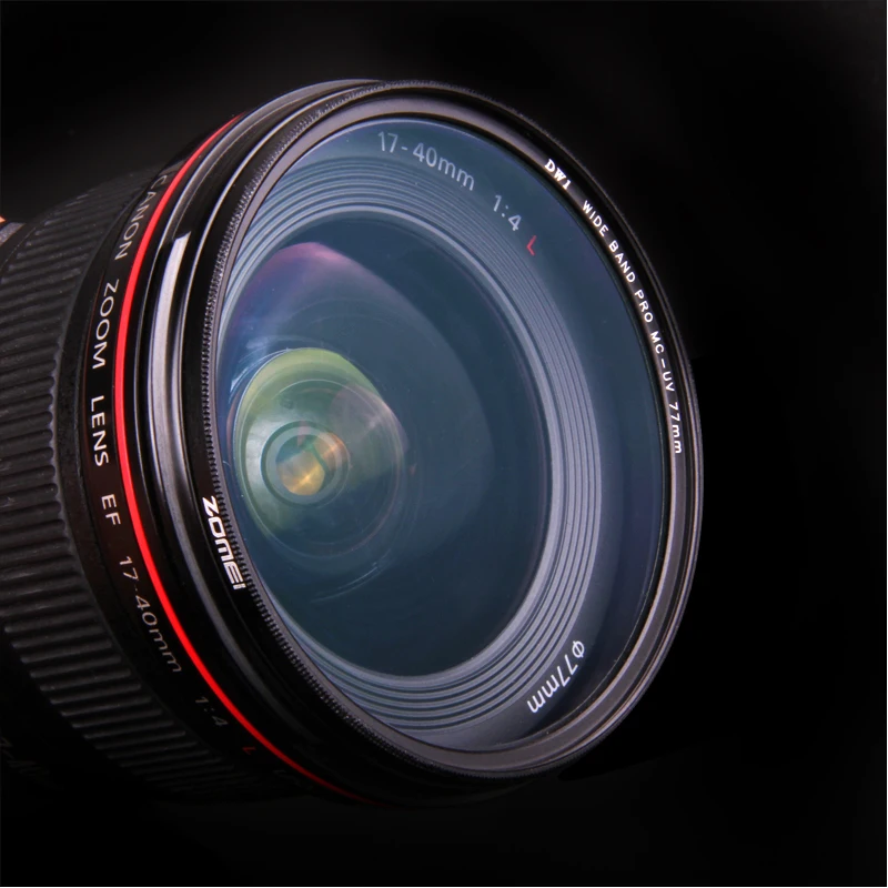 Zomei оригинальный 77 мм ультра тонкий MCUV Multi Coated Pro MC UV фильтр для Canon Nikon Sony Fujifilm OLYMPUS