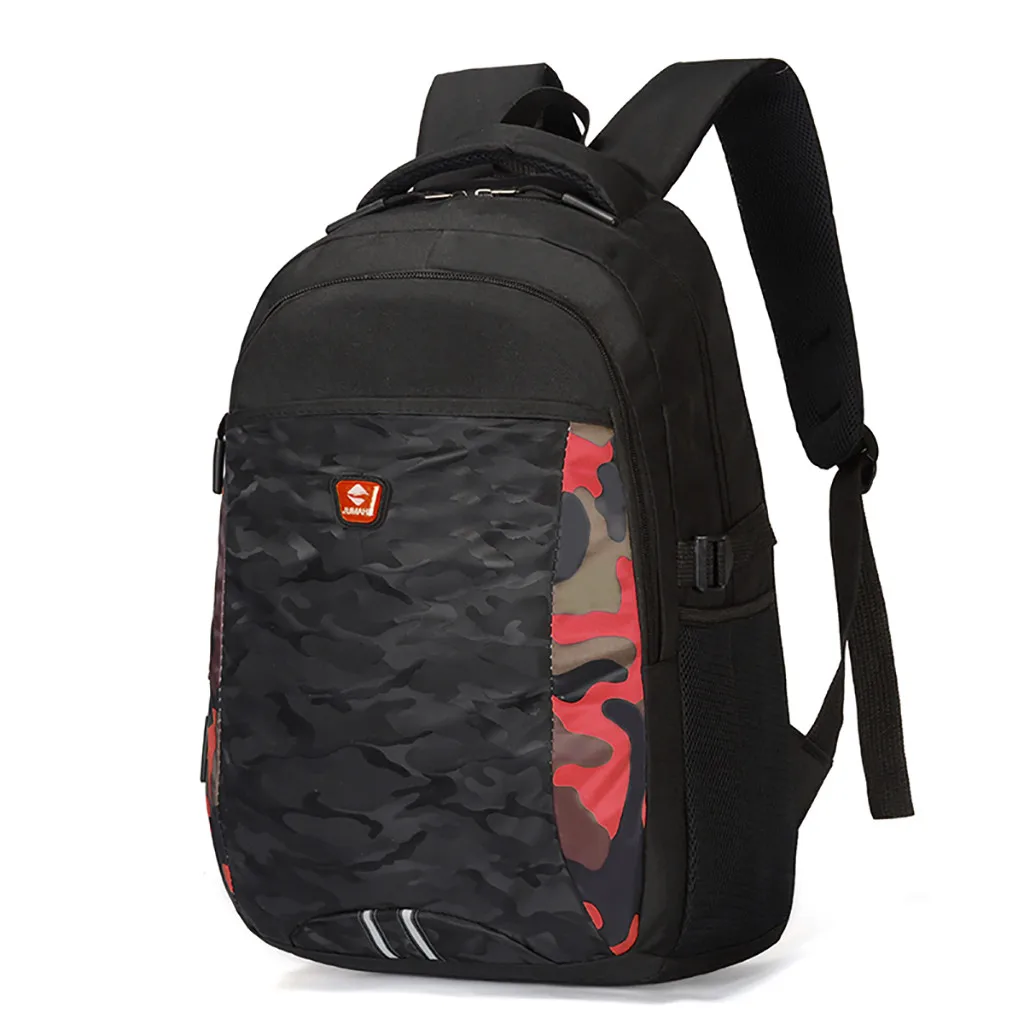Aelicy школьные ранцы для мальчиков черный водонепроницаемый рюкзак для ноутбука для мужчин дорожные сумки Противоугонный рюкзак камуфляж школьный большой