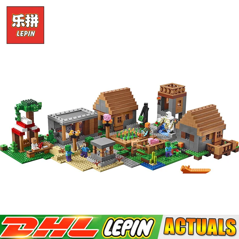 

LEPIN 18008 1600Pcs The Village Set Building Blocks Bricks Model Toys for Children Christmas Gifts Compatible LegoINGlys 21128