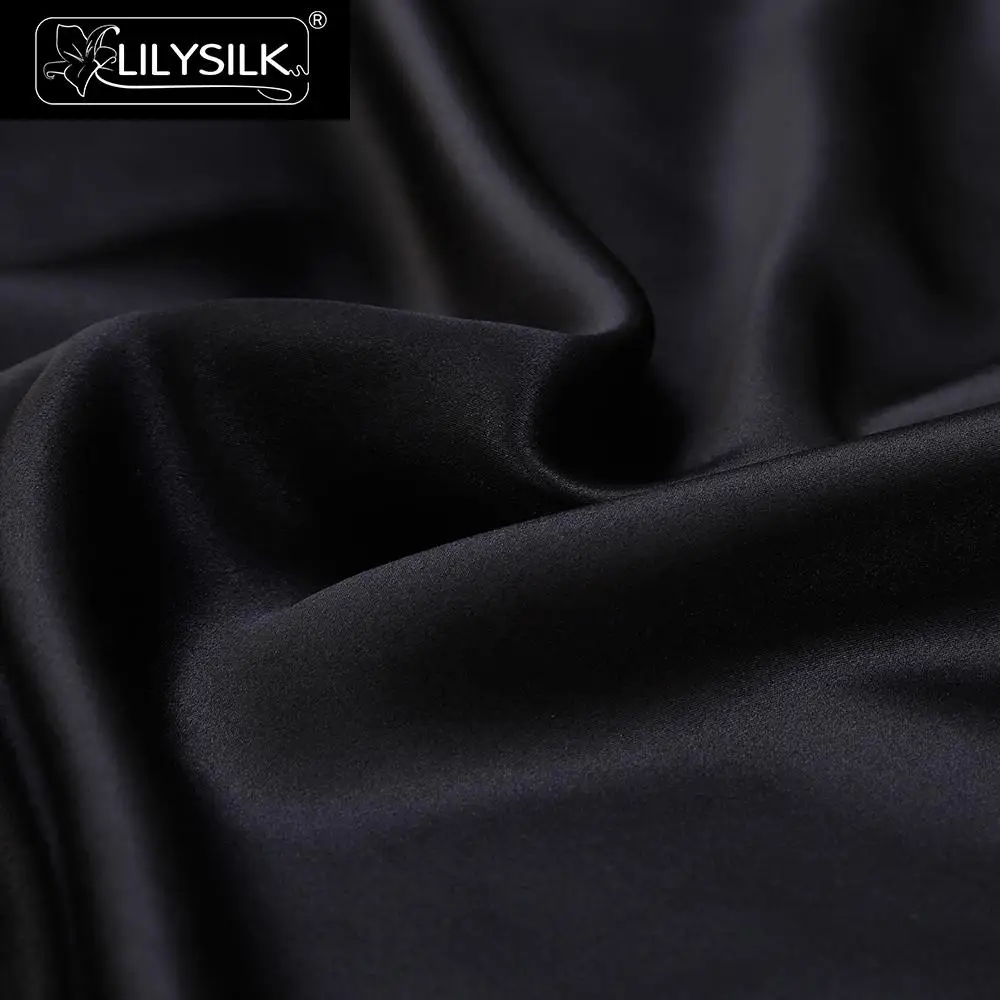 NEW LILYSILK 19 Momme Terse Silk Pillowcase for Hair and Skin With Piping Zipper