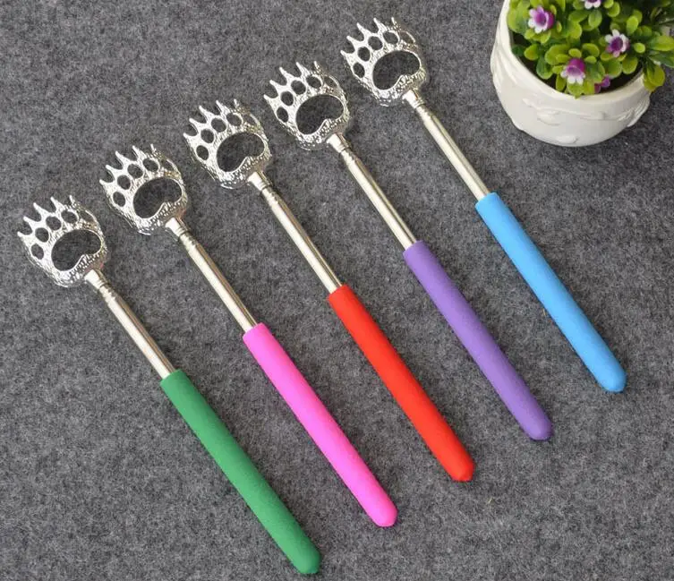 

Popular by DHL 200pcs free shipping Portable Bear Claw Telescopic The Ultimate Back Scratcher Extendable Nice Gift