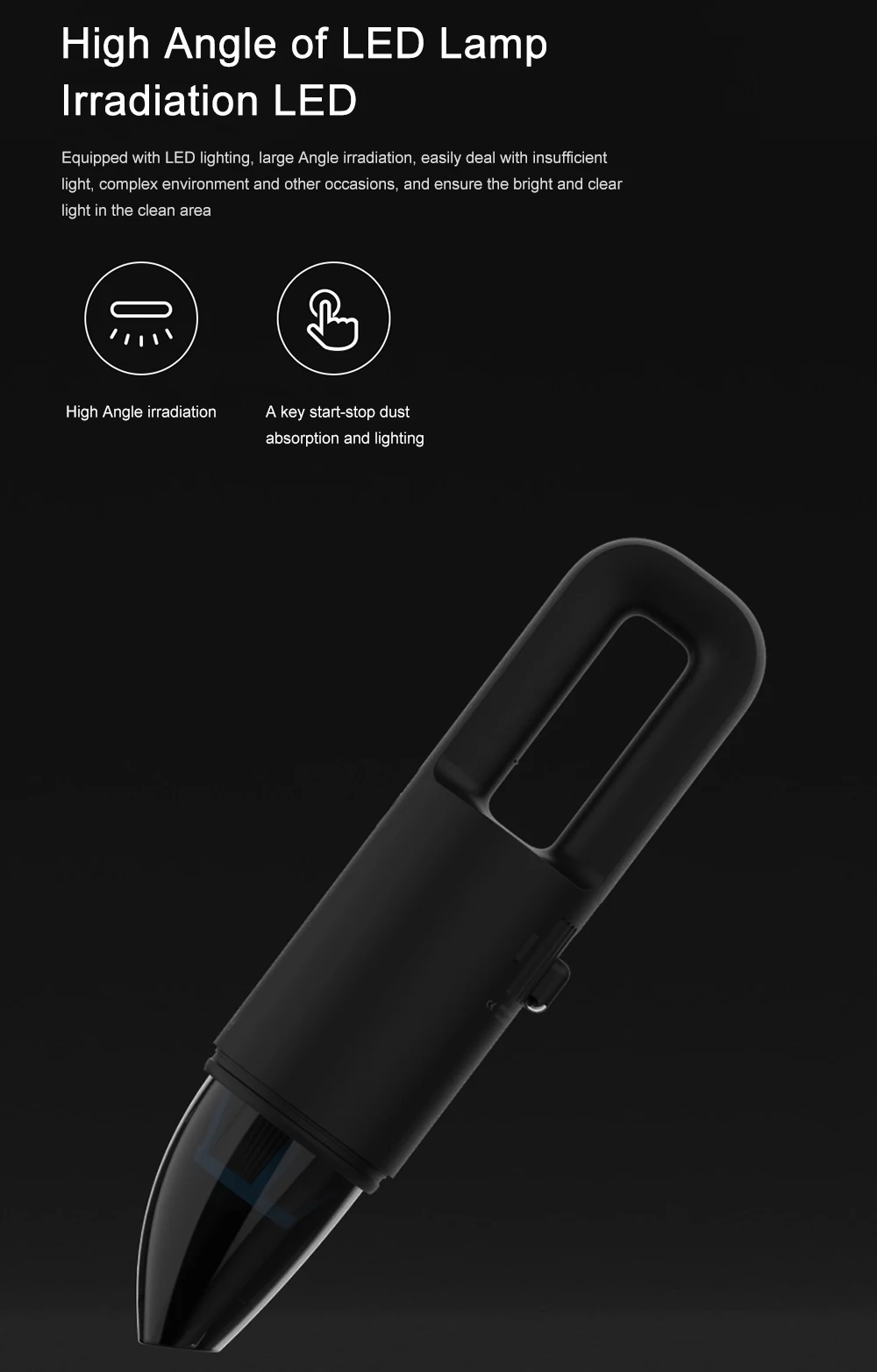 Xiaomi ручной пылесос Cleanfly FVQ портативный беспроводной мини 2 в 1 насадка с