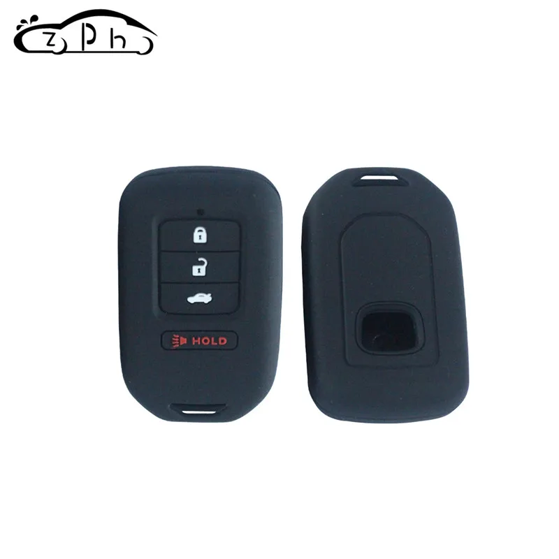 Silicone 4 Buttons Remote Car Key Cover Case for Honda Accord EX EXL Civic Crv Crz Hrv Pilot Ridgeline 2013