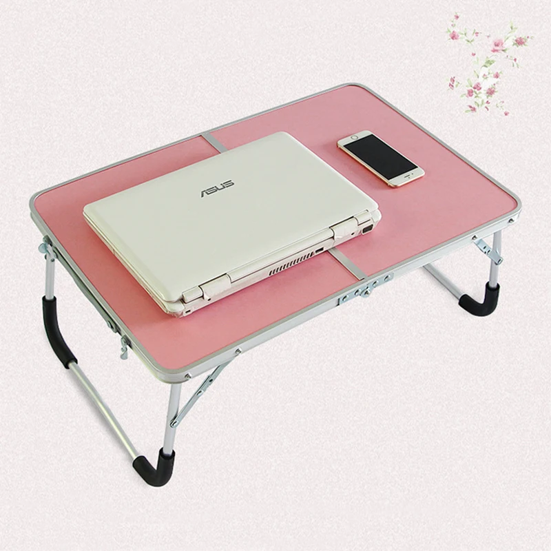 

Folding Computer Desk Multifunctional Foldable Table Dormitory Bed Notebook Small Desk Picnic Table Laptop Bed Tray