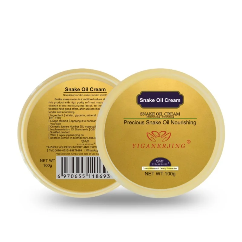 Snake Oil Cream Care For Hands Skin Moisturizing Nourishing Keep