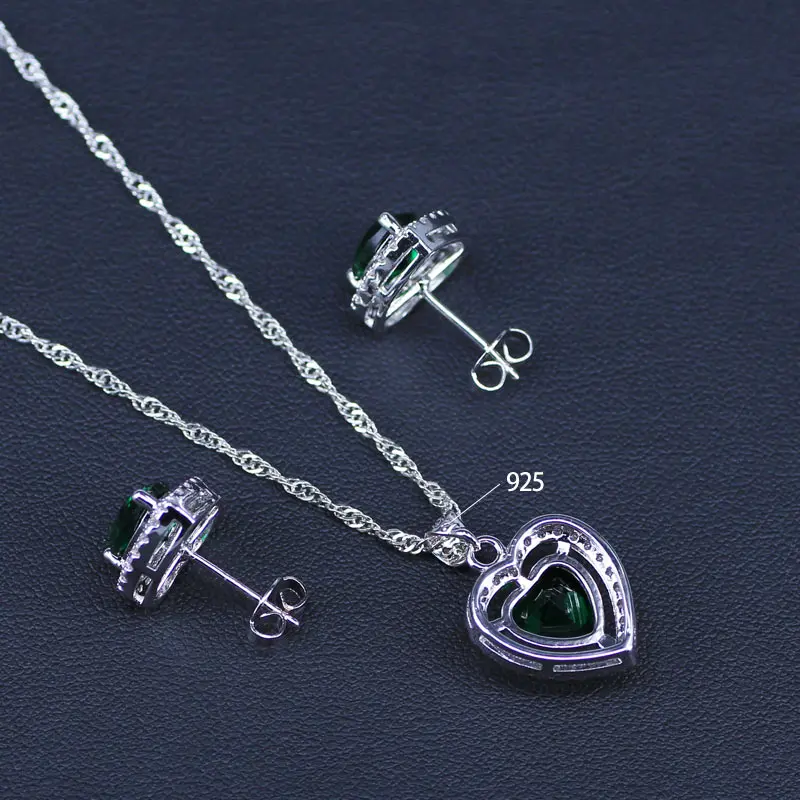 Комплект из колье серёг и кольца серебристого цвета|ring necklace|colorful jewelry setssets pendant |