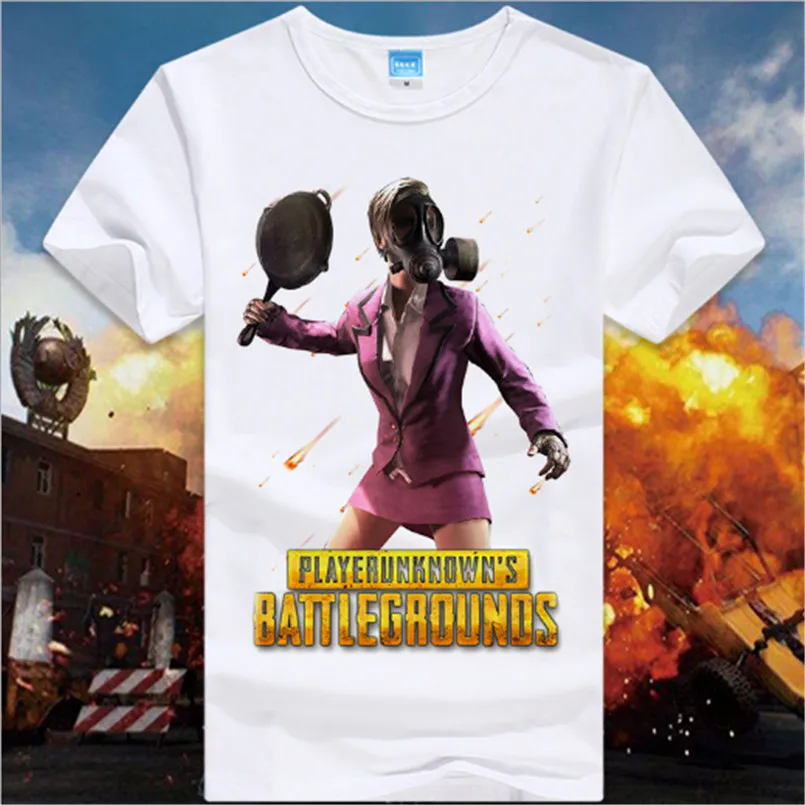 PUBG/игрок UNKNOWN'S BATTLEGROUNDS футболка подарок для фанатов игры мальчик друг подарок короткий рукав PUBG футболка S Горячая игра - Цвет: 12