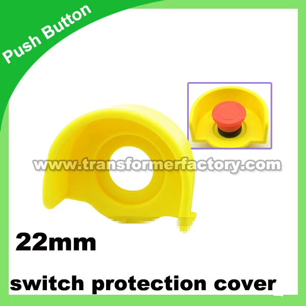 

10Pcs/lot 22mm(ID) 60MM(OD) Push button switch protection cover