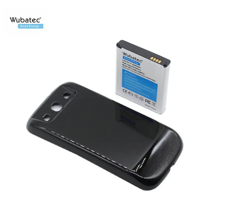 Wubatec 1x4200 мАч S3 I9300 NFC Расширенный аккумулятор для Samsung Galaxy S 3 i9300 I9308 I9305 T999 L710 i747 i535 L300