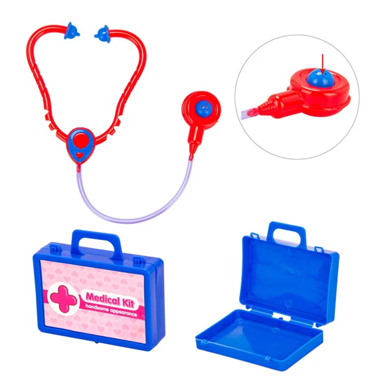 30 шт./компл. дети претендует доктор медсестра игрушка набор портативный кейс аптечка дети воспитательная Роль Играть Классические игрушки