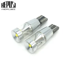 Buy 2x W5W T10 Led Bulbs 9W Canbus 501 Cree Chips high power Lamp car light source DRL interior light Backup Reverse Light white Free Shipping