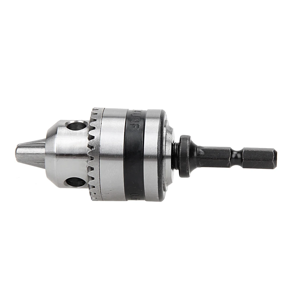 Universal Steel Electric Drill Chuck Industral Machine Use Drilling Tools 0.6 6mm Thread 3/8