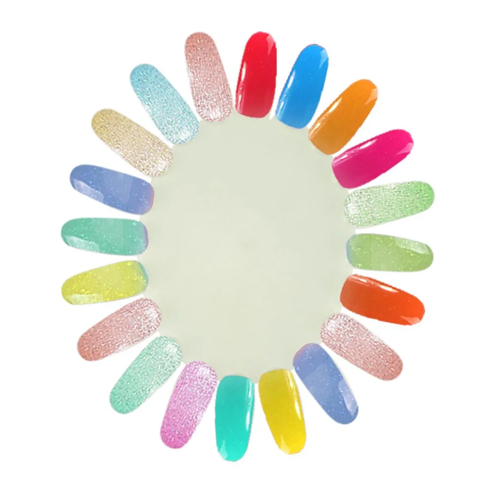 

False Tips Display 1pcs Nail Art Acrylic Practice Wheel Board DIY professional Nail Tool women make up Beauty nails makeup tools