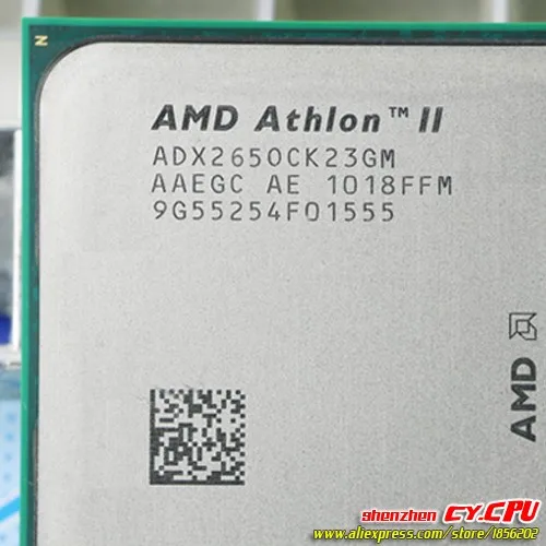 Процессор AMD Athlon II X2 265 cpu(3,3 ГГц/2 м/2000 ГГц) Socket am3 am2+ 938 pin, есть, Продаем X2 260 cpu