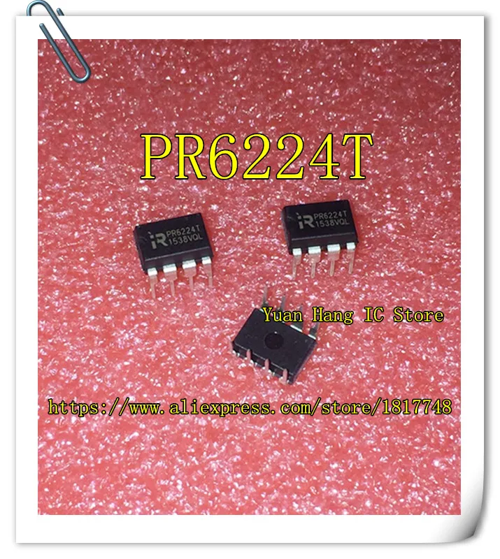 10PCS LOT PR6224 PR6224T DIP 8 Power management chip