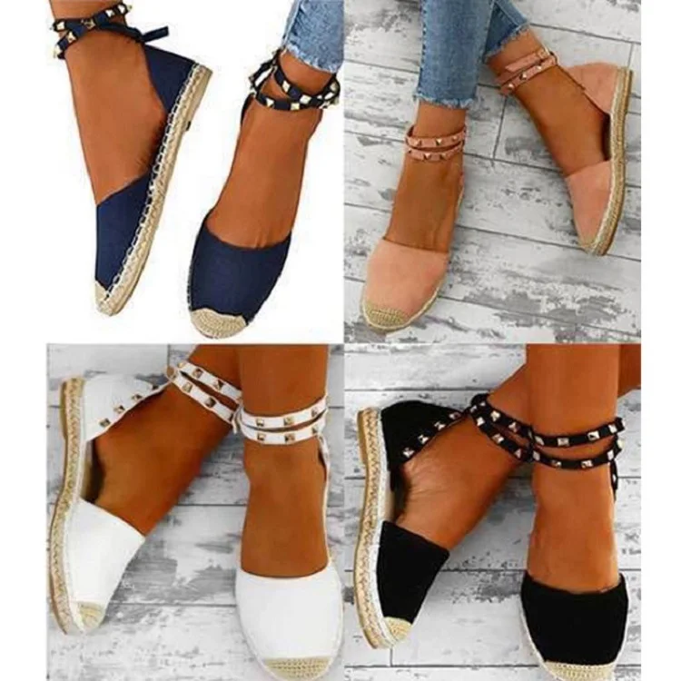 Women Sandals Fashion Peep Toe Summer Shoes Woman Faux Suede Flat Sandals Size 35-43 Casual Shoes Woman Sandals Zapatos Mujer (17)