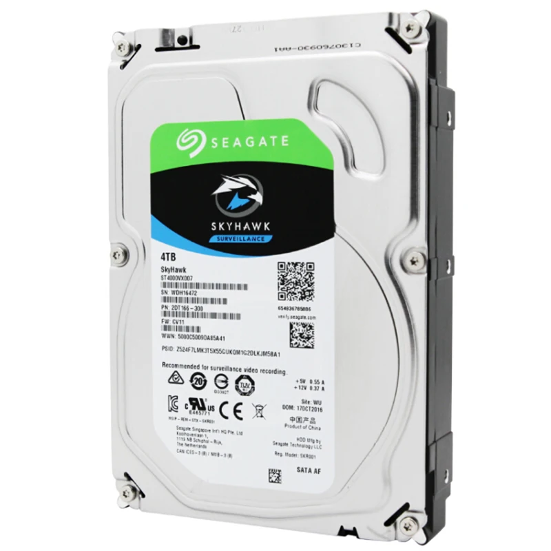  Seagate interno Skyhawk ST4000VX007 4 TB HDD Video vigilancia 5900 RPM Disco Duro unidad 35 