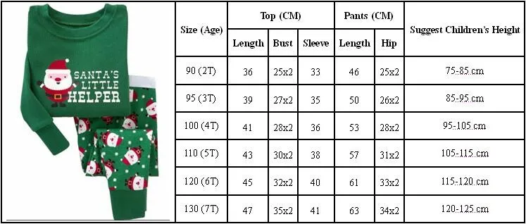 Рождественский детский пижамный комплект, одежда костюмы для мальчиков Новогоднее хлопковое ночное белье для девочек топы+ штаны, детский Пижамный костюм с длинными рукавами