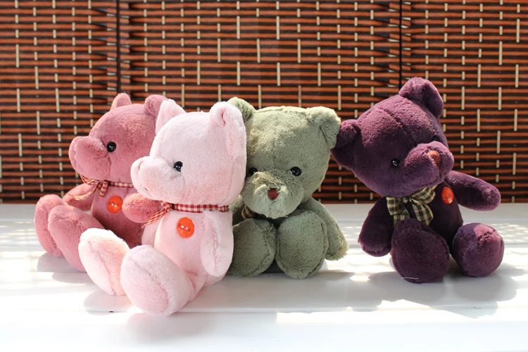 free-shipping-35-cm-lovely-teddy-bear-plush-toys-one-lot-5-pieces-bears-toys-birthday-gift-w3013