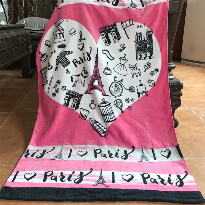 Internet celebrity bath towel ins pure cotton adult kids soft lovely Korean version heart cartoon personality student 70*130cm Internet celebrity bath towel ins pure cotton adult kids soft lovely Korean version heart cartoon personality student 70*130cm