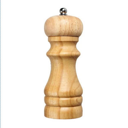

New Arrival Classical Wooden Oak Pepper Spice Salt Corn Mill Grinder Muller Tool