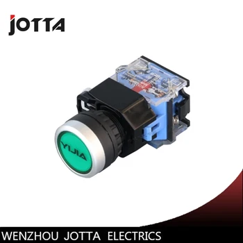 

LA38-11BN momentary flat push button switch
