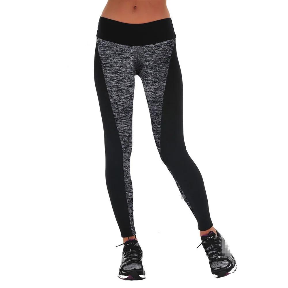 

New sport trousers women yoga pants women high waist hot women casual sportswear patchwork gym leggings women push up fitness