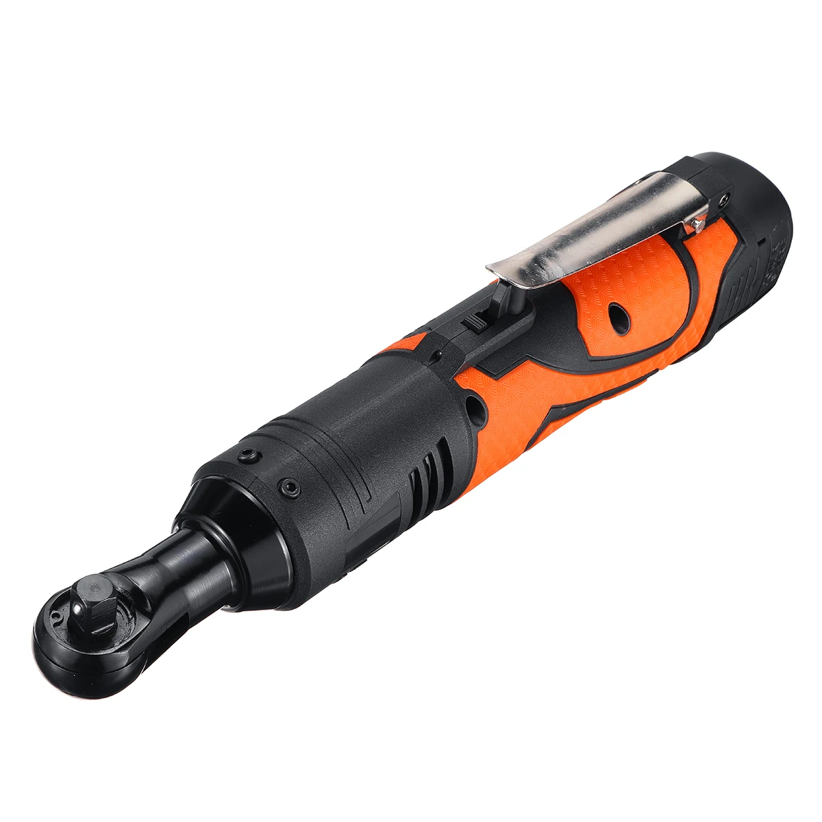 18V Electric Wrench Kit 3/8 Cordless Ratchet Wrench Rechargeable Scaffolding 60NM Torque Ratchet with LED Working Light