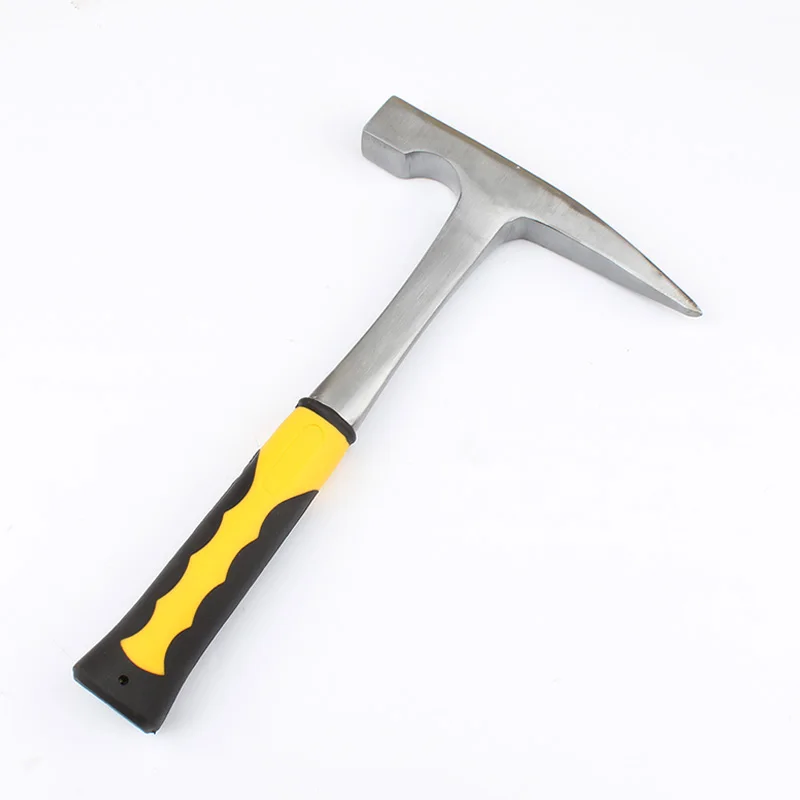 

Free Shipping Geology Hammer with Pointed Tip and Rubber Handle
