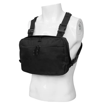 

/ Lixada Outdoor Hunting Molle Bag Tactical Shoulder Bag Pouch Camping Hiking Adjustable Chest Rig Military Front Bag Pack