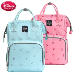 Disney сумки мода Мумия Материнство подгузник мешок большой емкости Детские сумки для Мон путешествия рюкзак уход за ребенком пеленки мешок