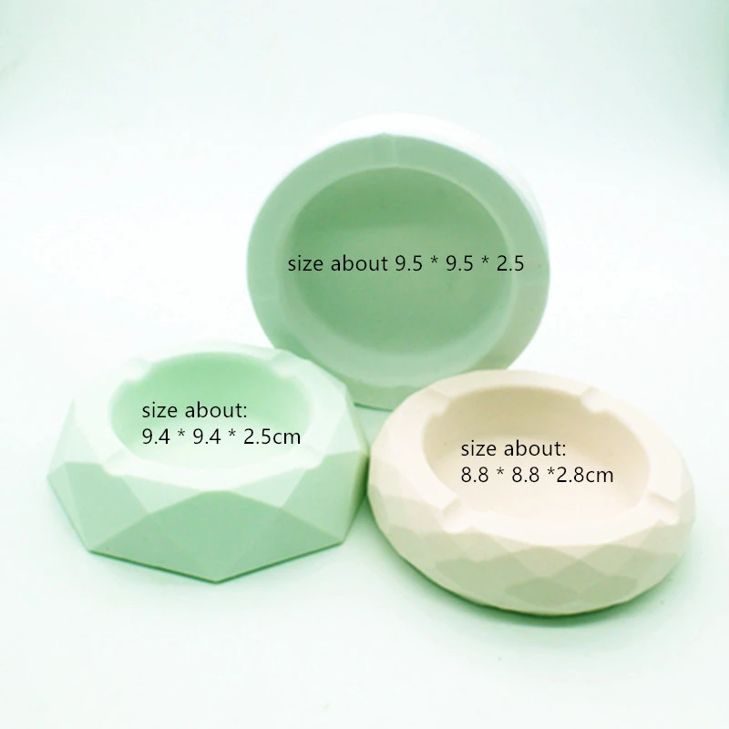 灰皿粘土石膏型手作りクラフトセメント灰皿シリコーン型セラミック粘土金型 Mold Ceramic Mold Silicone Moldmold Cement Aliexpress