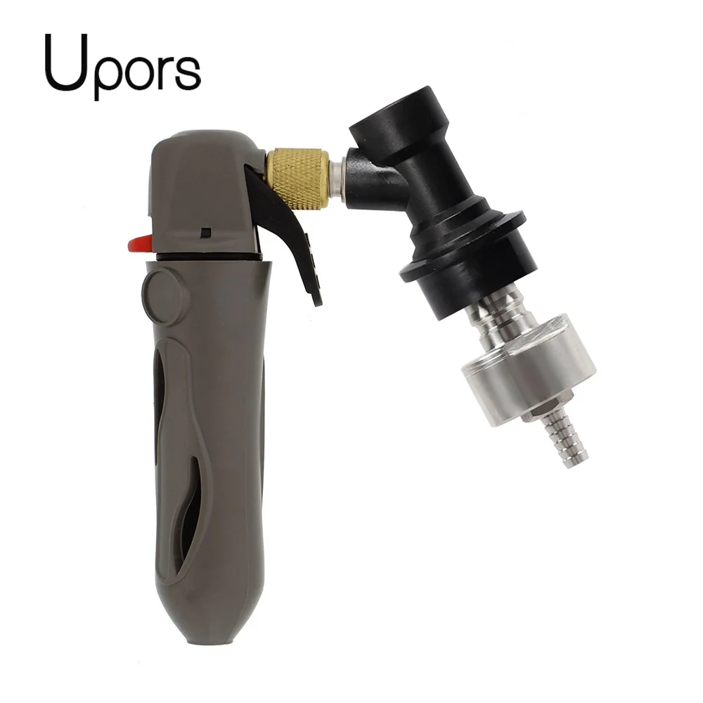 UPORS Portable CO2 Charger for Beer Keg + ball lock + Stainless Steel
