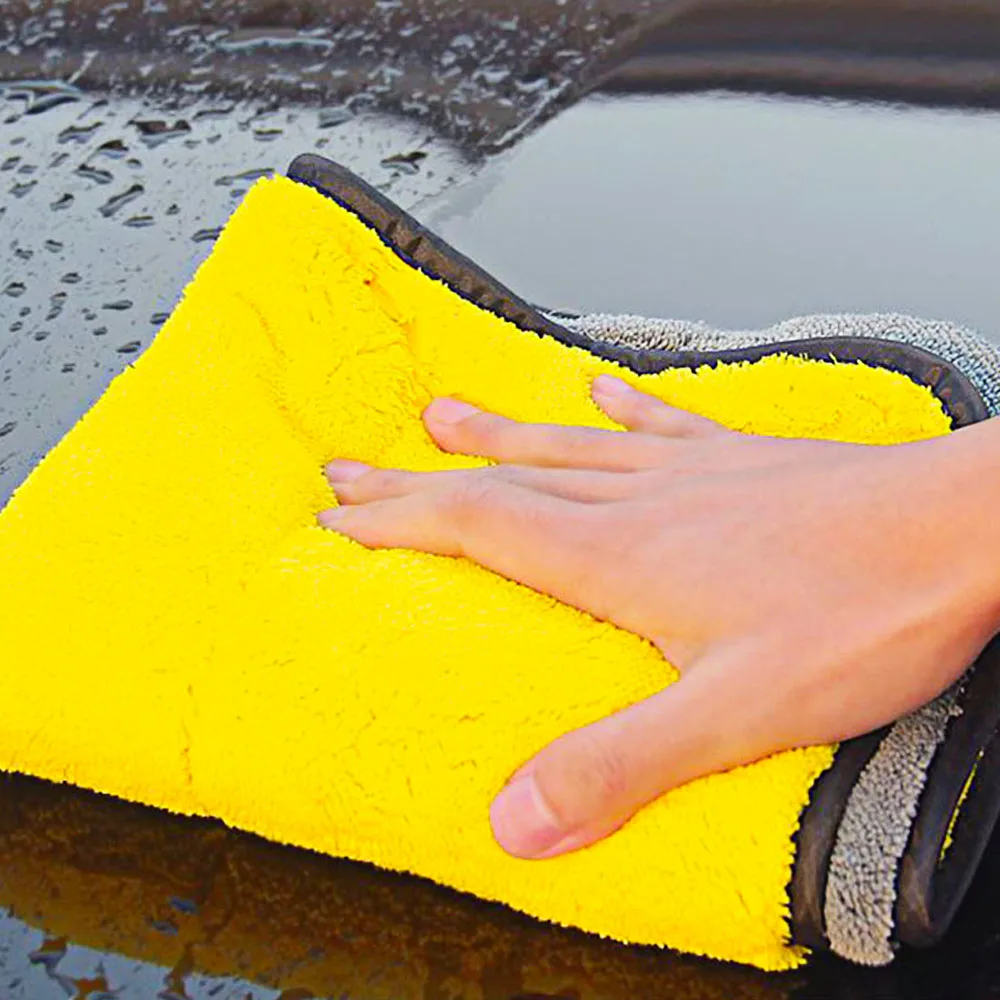 Super Absorbent Car Wash Microfiber Towel Car Cleaning Drying Cloth Large Hemming Car Care Cloth Detailing Towel (9)