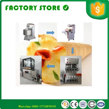 

flour mixing machine dough divider and rounder pizza cone moulding machine pizza bakery display case