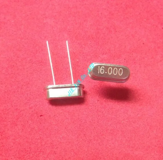 

Free shipping 200PCS 16.000MHZ 16.000M 16M 16MHZ 16 MHZ 16M HZ Crystal Oscillator HC-49S Best quality