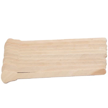 

50PCS/10PCS Hair Removal Cream Depilatory Waxing Wax Wooden Disposable Bamboo Sticks Spatula Tongue Depressor Kit Beauty Tool
