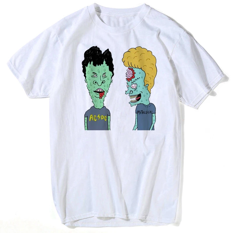 Beavis& Butthead футболка для мужчин Rock Forever Официальная Лицензированная Adul футболка S-3XL футболка размера плюс уличная одежда