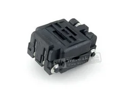 Plastronics 48QN50K17070 48QN50S17070 IC Тесты гнездо адаптера 0,5 мм Шаг QFN48 MLP48 MLF48 посылка