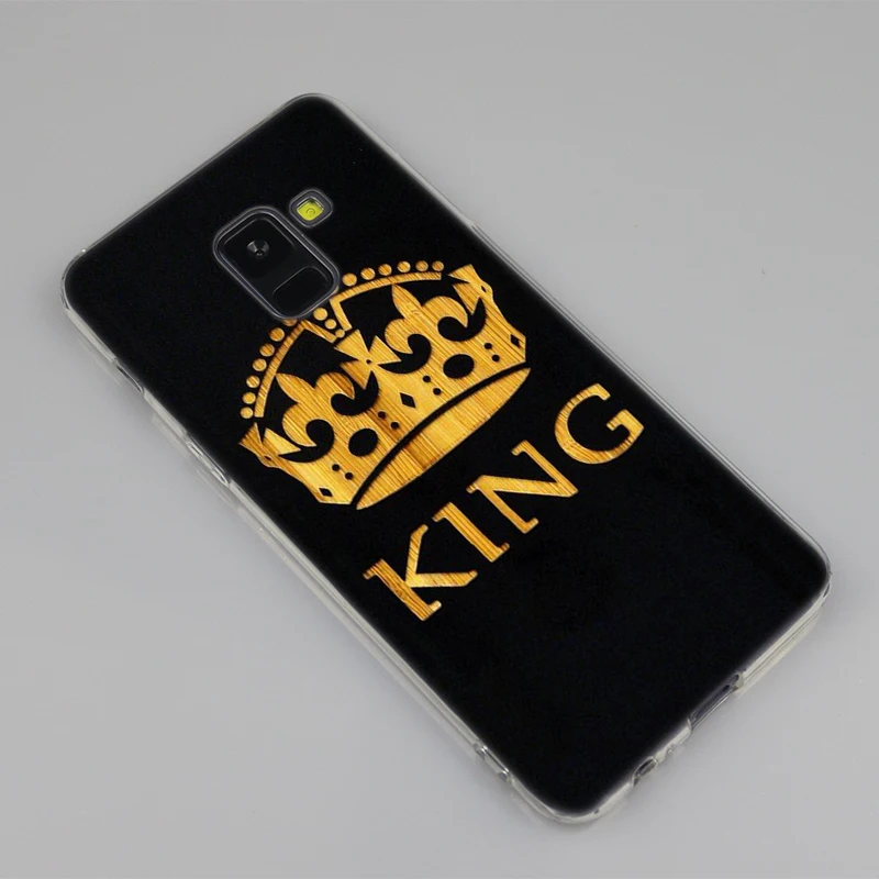 Чехол King Queen для Samsung Galaxy A50 A30 A10 A40 A6 A8 Plus A20 E A5 A7 2018 2017 2016 Note 9 8|Бамперы| |