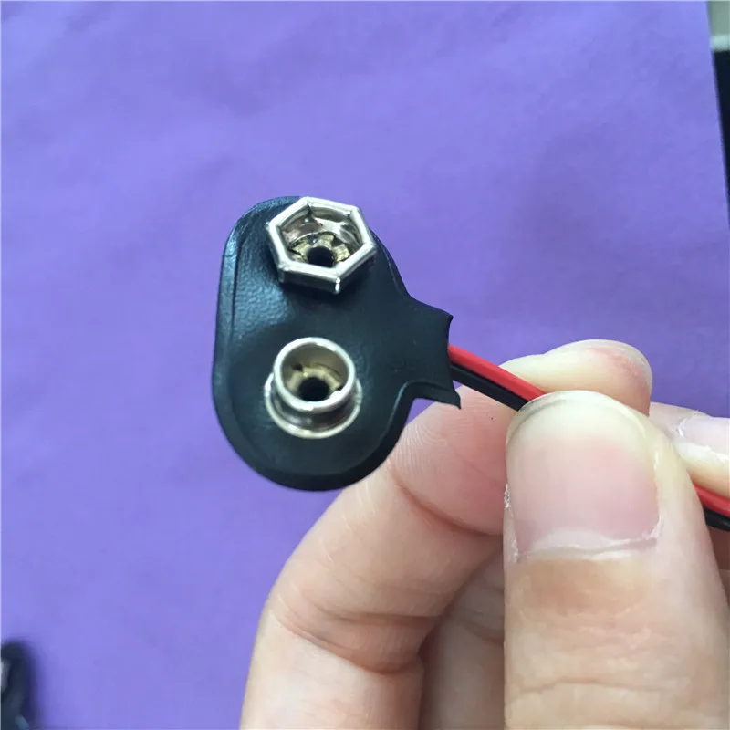 5 шт. держатель для аккумулятора ST076Y 9 В длина кабеля 15 см|tool parts|buckle holderline connector |
