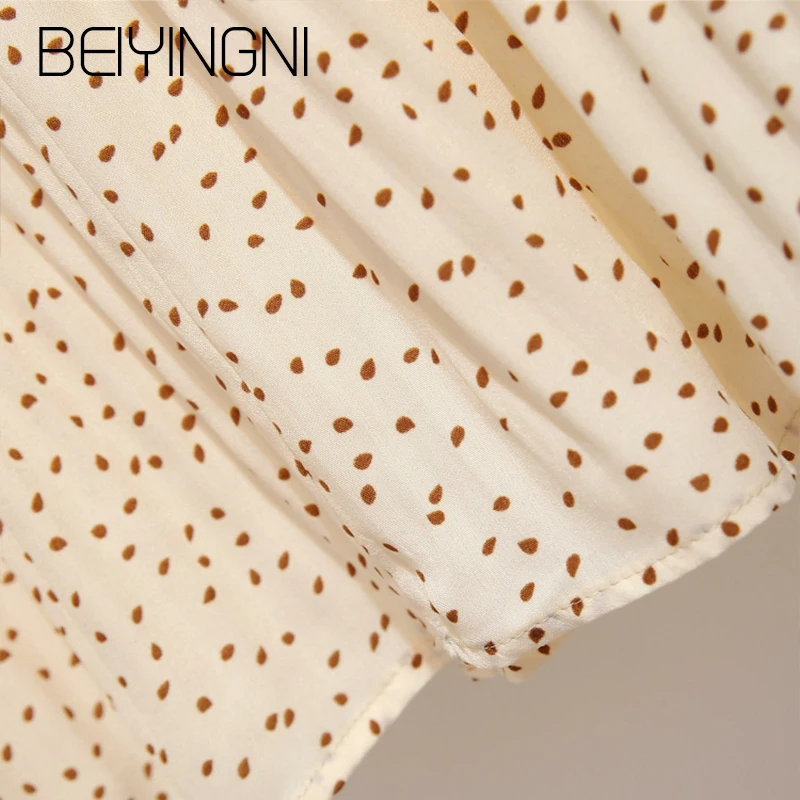 Модная юбка Beiyingni из тюля с эластичным поясом Женская винтажная шифоновая в