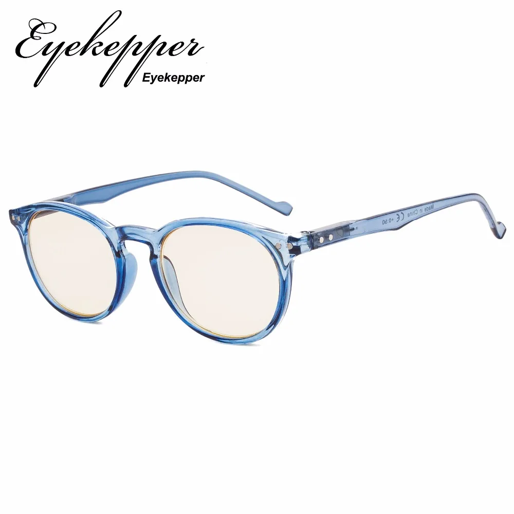 CG071 Eyekepper ретро овальные круглые очки для чтения с защитой от ультрафиолета