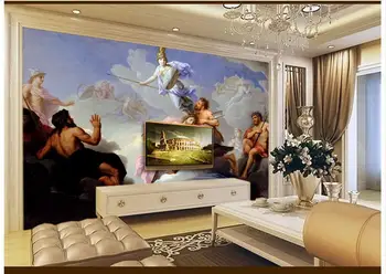 

3D wall murals wallpaper custom picture mural Western famous painting of Roman goddess classical oil painting background wall