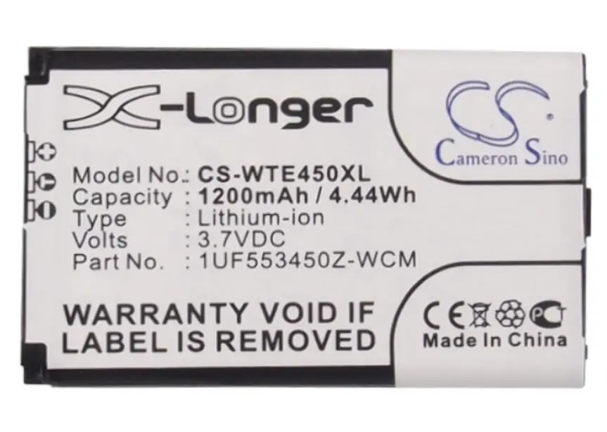 Cameron Sino 1200 Mah Batteria Per Il Bambù Cth-470K-De Cth-470K-En Cth-670S-Fr Per Wacom Cth-470 Pth-650-De Ack-40403
