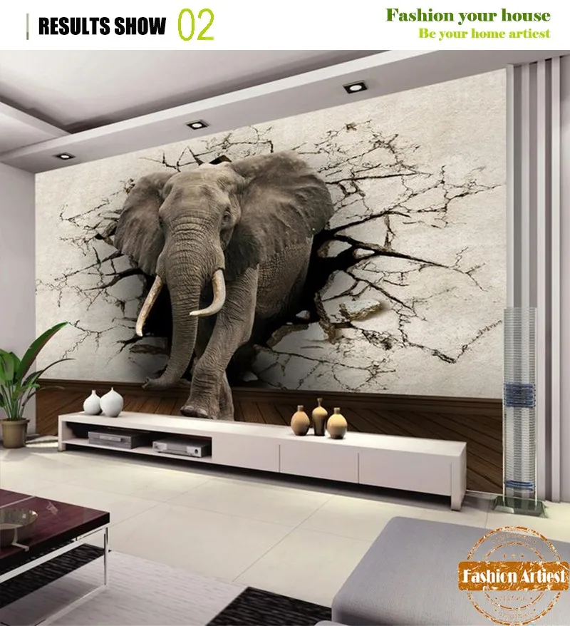 ورق حائط مخصص ثلاثي الأبعاد للأولاد ورق حائط كرتوني فيل جداري أريكة تلفزيون غرفة نوم أطفال غرفة معيشة مقهى مطعم wallpaper mural custom 3dmural wallpaper aliexpress